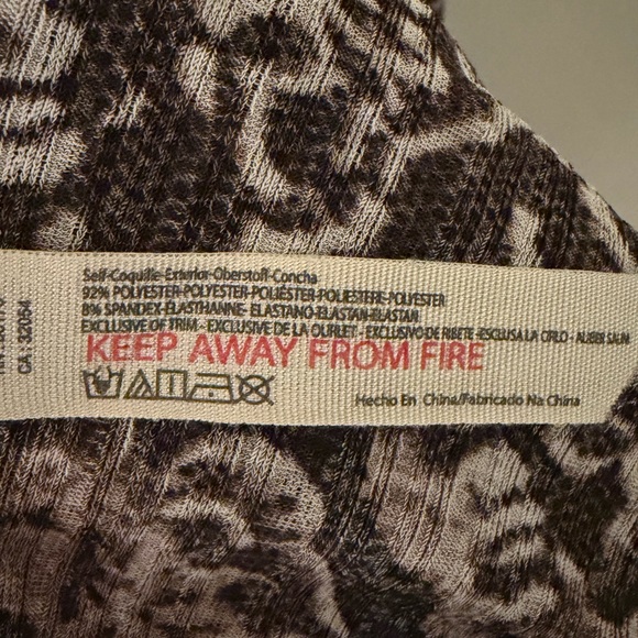 Free People Brown Leopard Print Dress - Picture 4 of 5